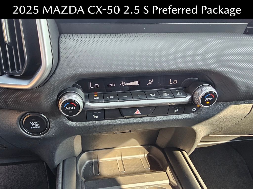 new 2025 Mazda CX-50 car, priced at $33,180