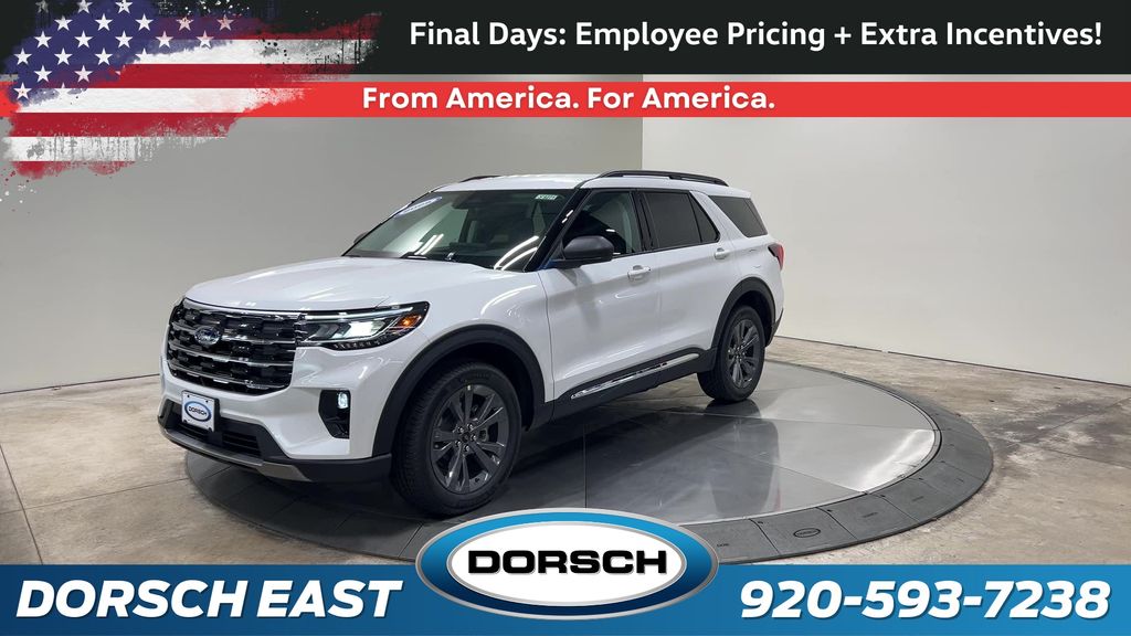 new 2025 Ford Explorer car, priced at $46,547