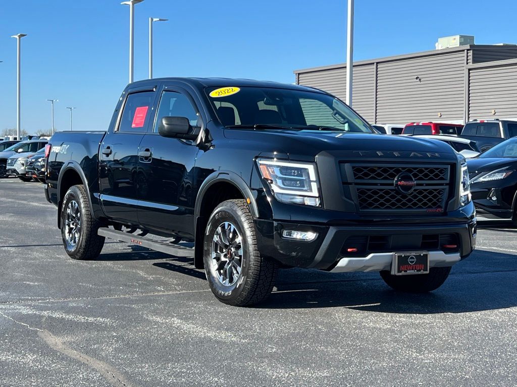 used 2022 Nissan Titan car, priced at $39,000