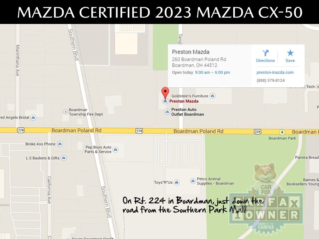 used 2023 Mazda CX-50 car, priced at $33,990