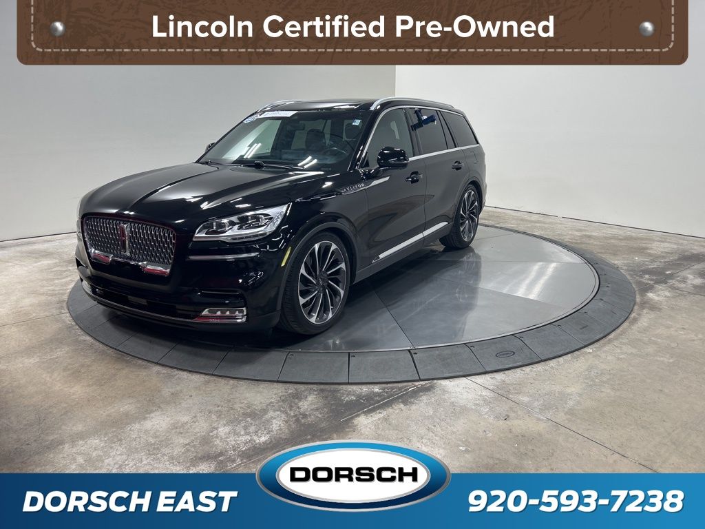 used 2020 Lincoln Aviator car, priced at $36,532