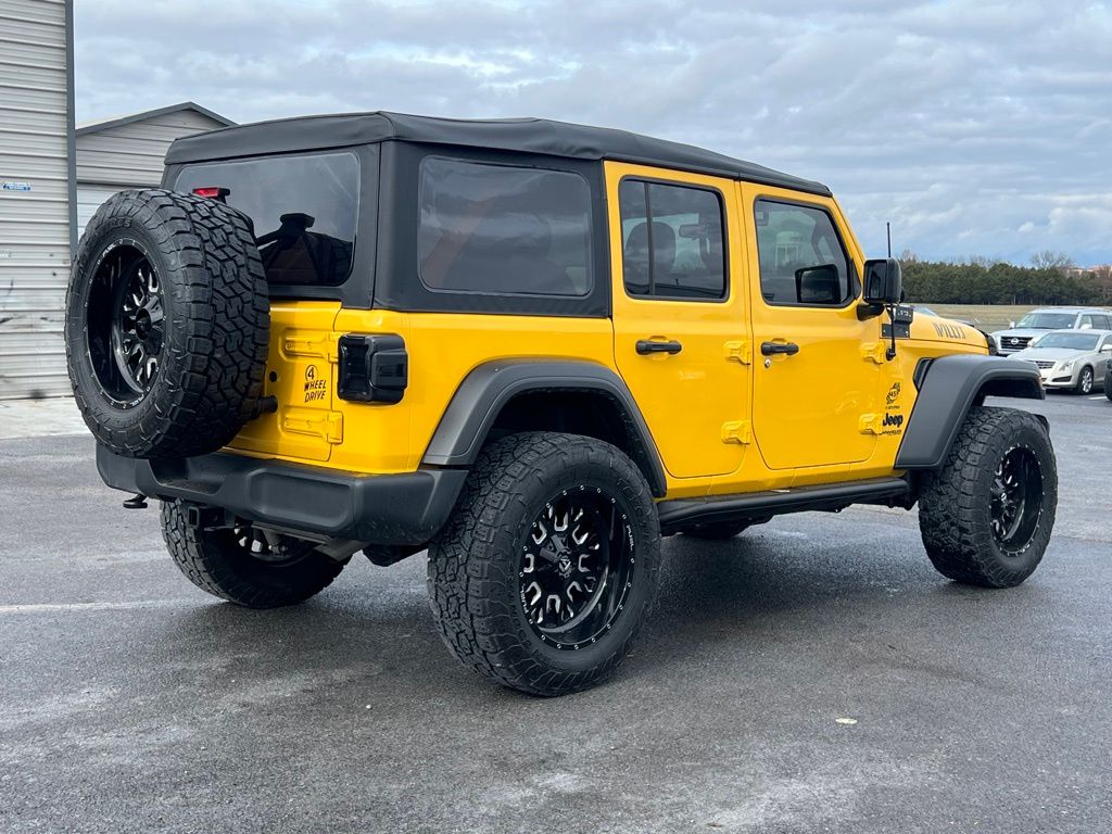 used 2020 Jeep Wrangler car, priced at $32,000