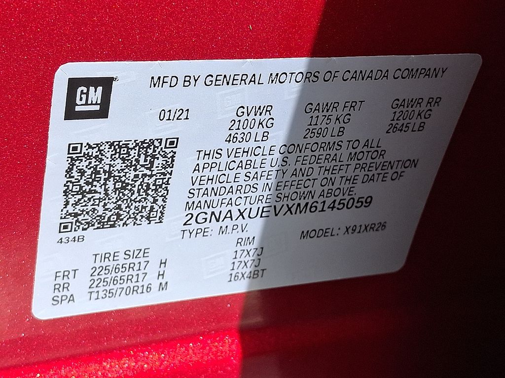used 2021 Chevrolet Equinox car, priced at $22,795