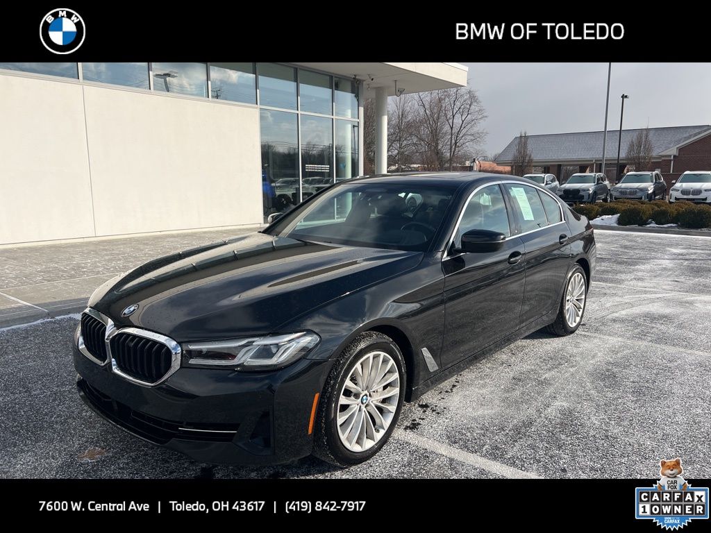 used 2021 BMW 5-Series car, priced at $32,499