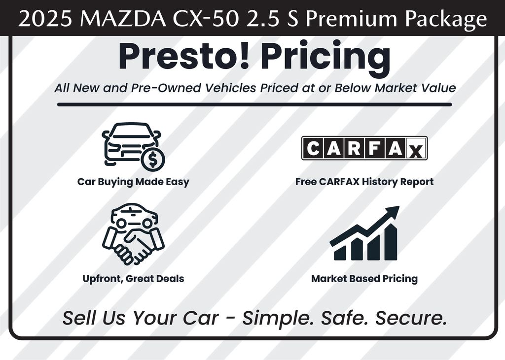used 2025 Mazda CX-50 car, priced at $34,550