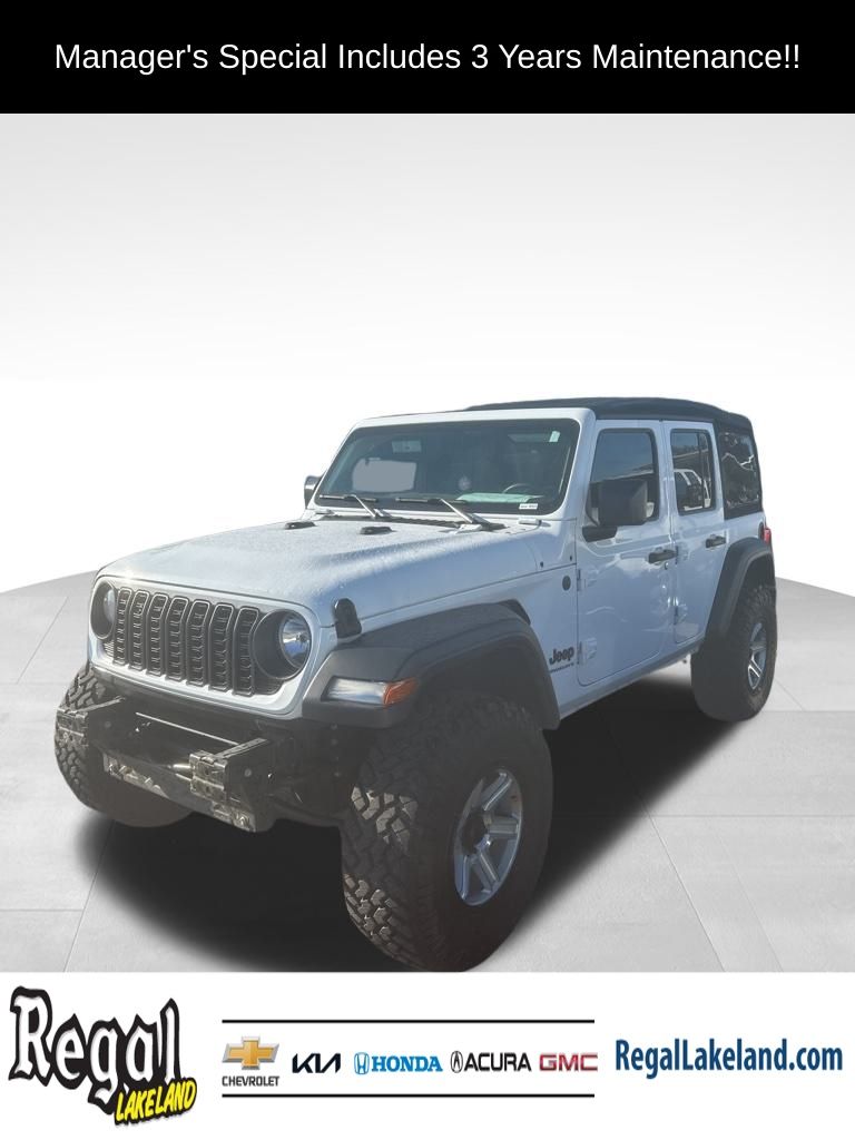 used 2024 Jeep Wrangler car, priced at $41,991