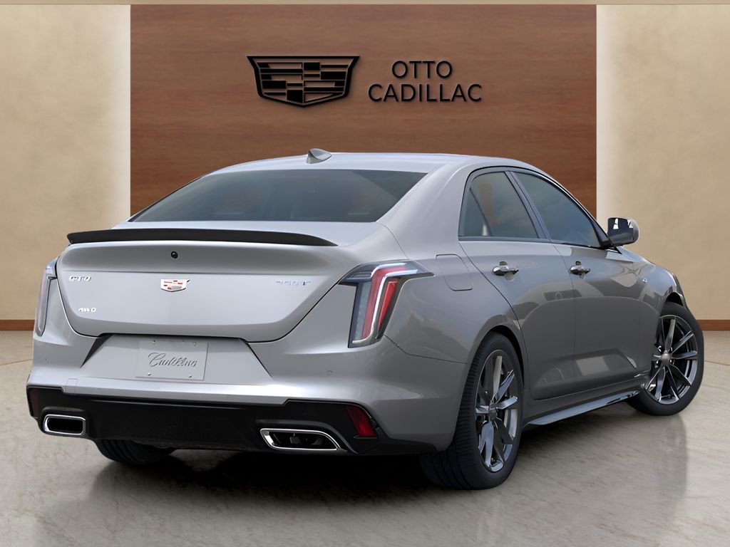 new 2025 Cadillac CT4 car, priced at $49,160