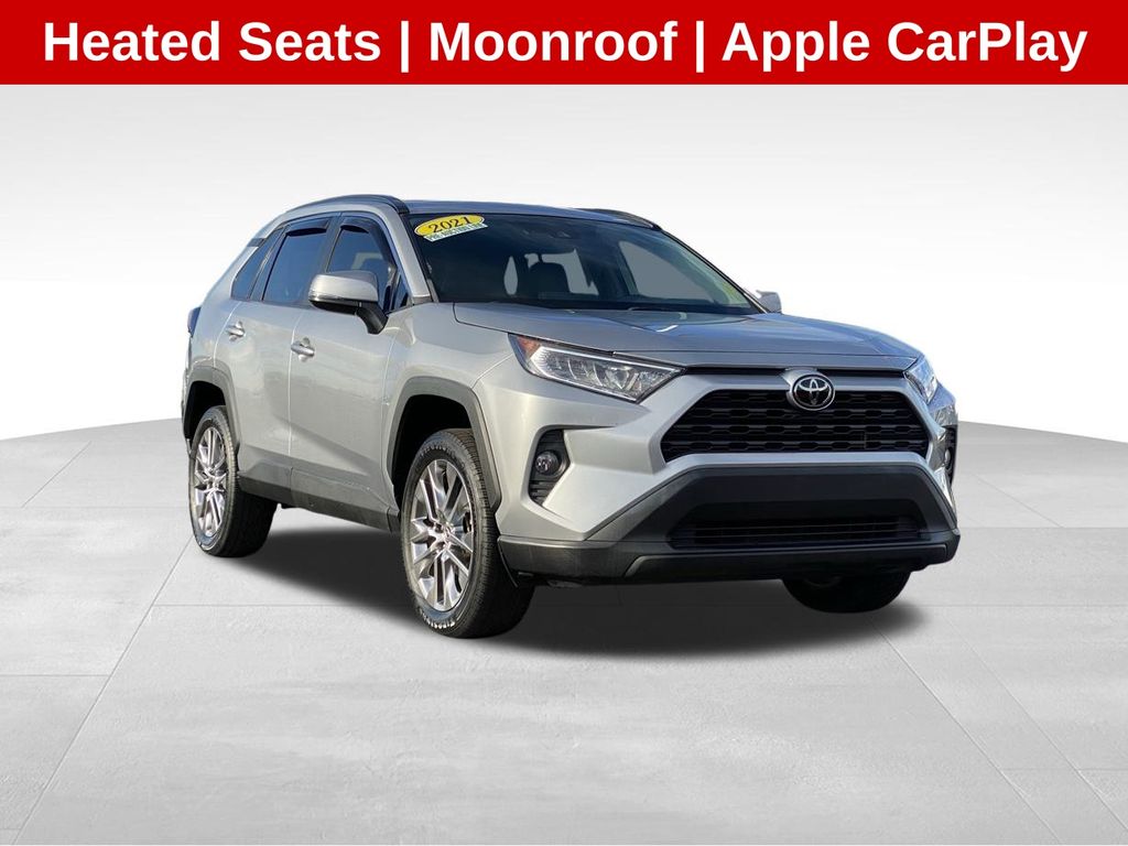 used 2021 Toyota RAV4 car, priced at $24,000