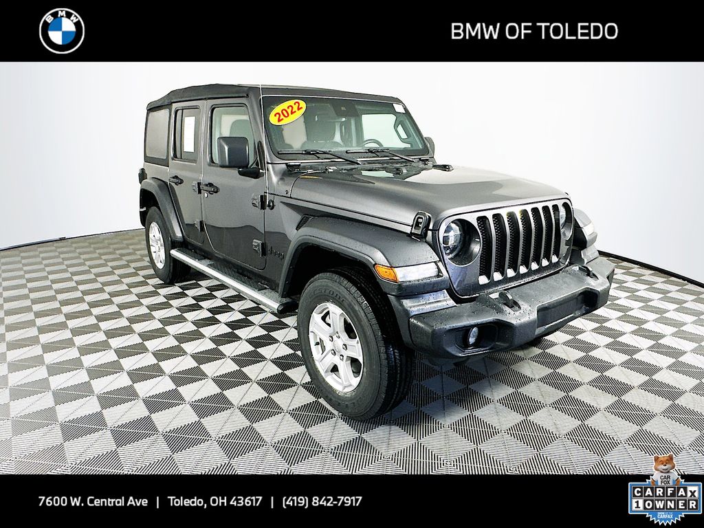 used 2022 Jeep Wrangler car, priced at $30,335