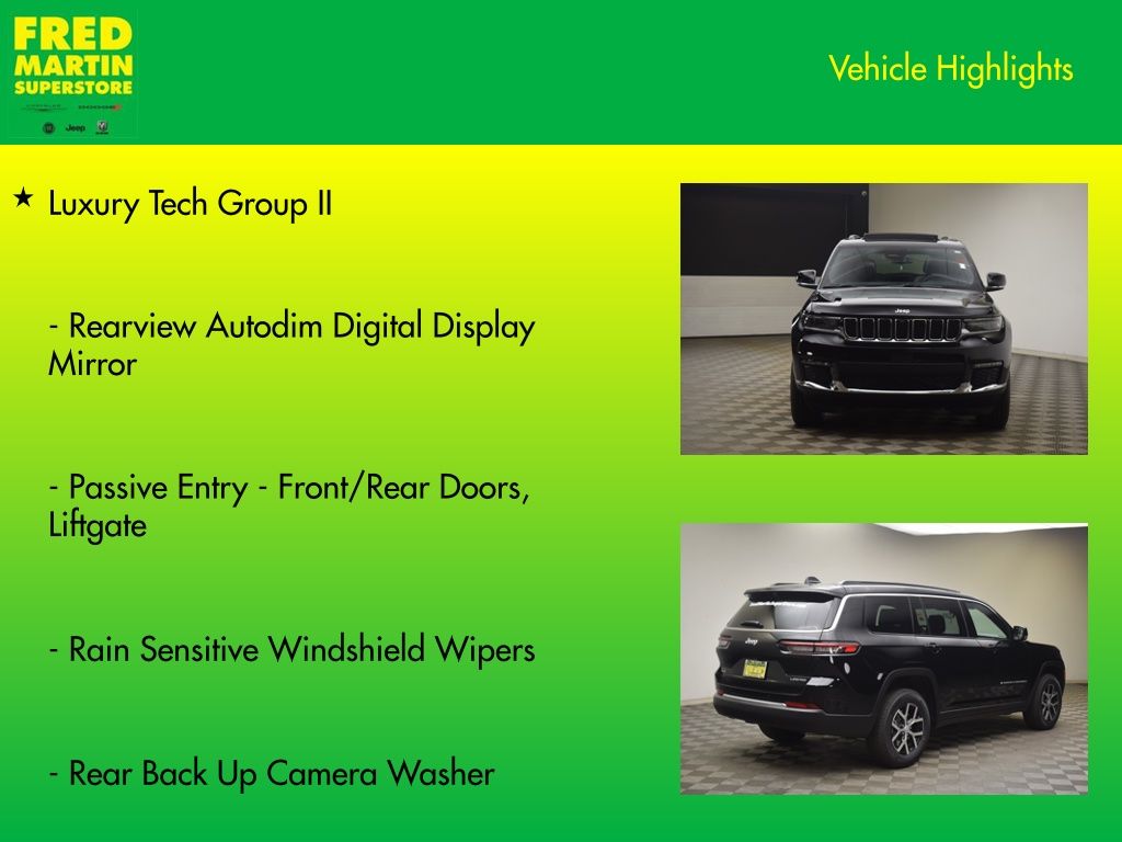 new 2025 Jeep Grand Cherokee L car, priced at $44,510