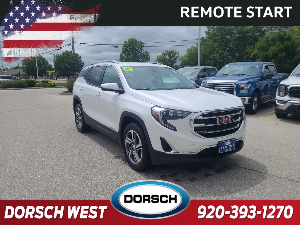 used 2021 GMC Terrain car, priced at $24,986