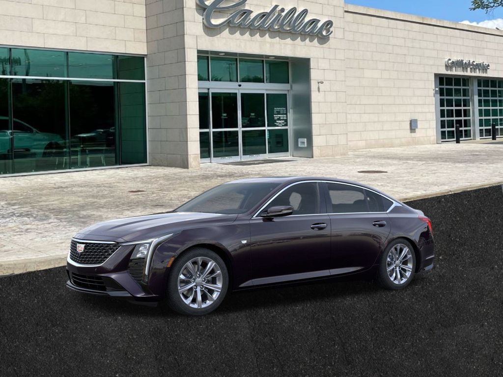 new 2025 Cadillac CT5 car, priced at $56,955