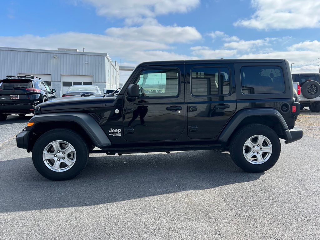 used 2018 Jeep Wrangler car, priced at $22,000