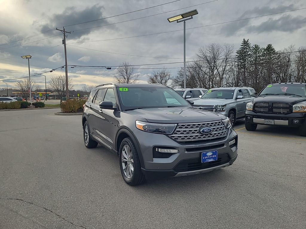 used 2021 Ford Explorer car, priced at $31,098