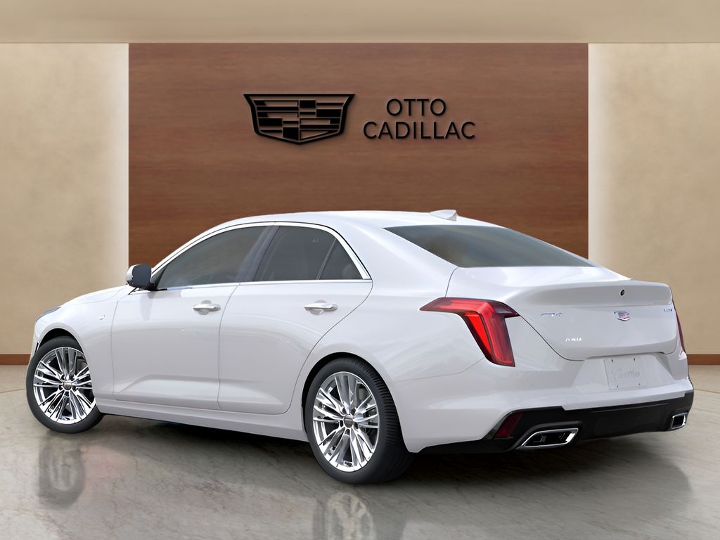 new 2025 Cadillac CT4 car, priced at $47,060