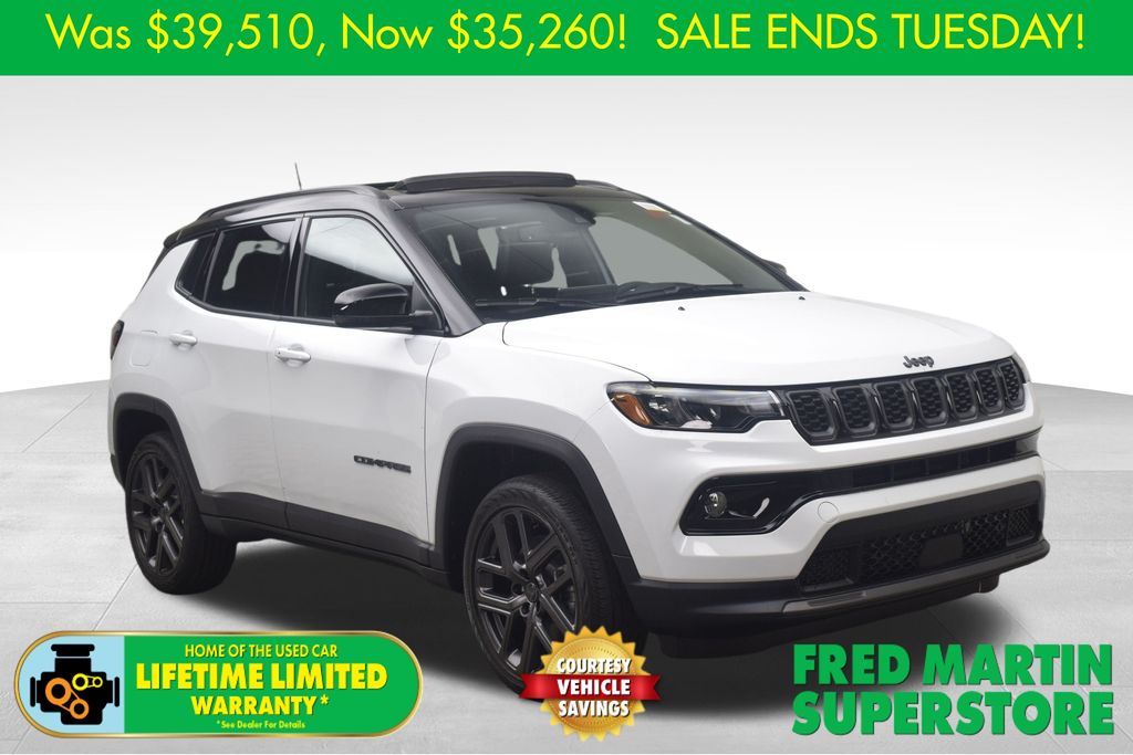 new 2025 Jeep Compass car, priced at $35,260
