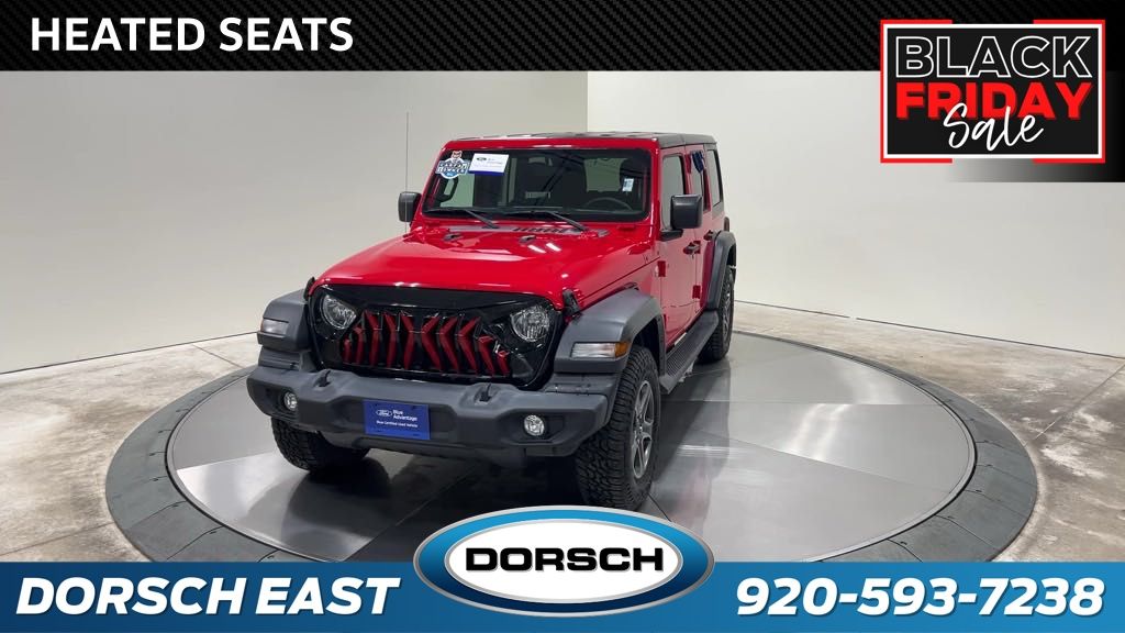 used 2018 Jeep Wrangler car, priced at $24,983