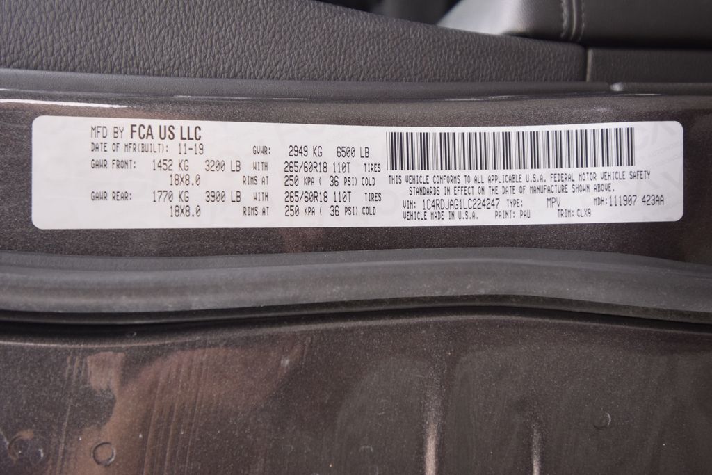 used 2020 Dodge Durango car, priced at $23,900