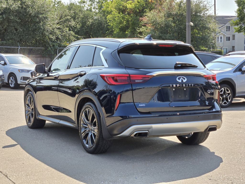 used 2020 INFINITI QX50 car, priced at $27,491