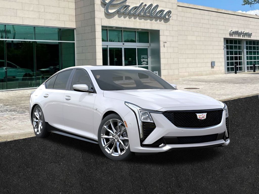 new 2025 Cadillac CT5 car, priced at $53,510