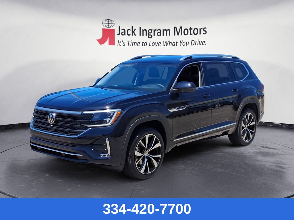 new 2025 Volkswagen Atlas car, priced at $50,200