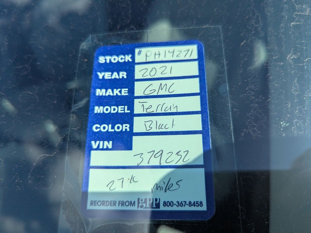 used 2021 GMC Terrain car, priced at $23,991