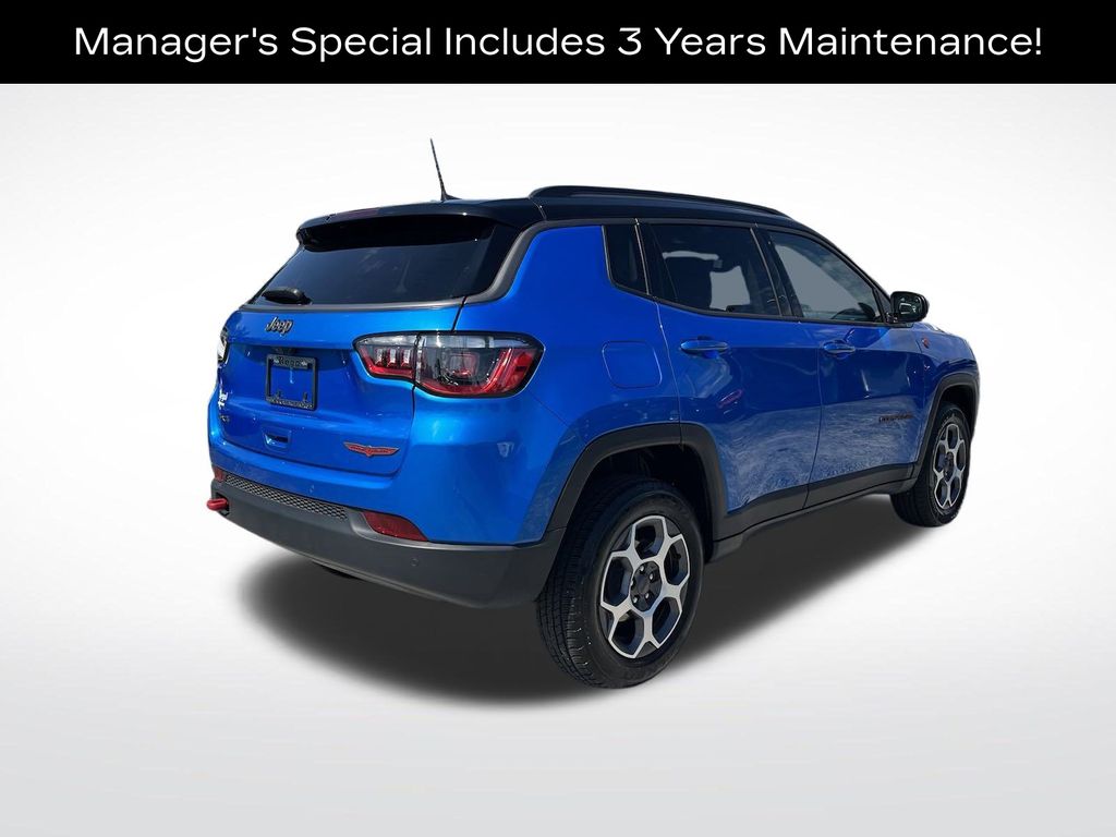 used 2022 Jeep Compass car, priced at $19,999