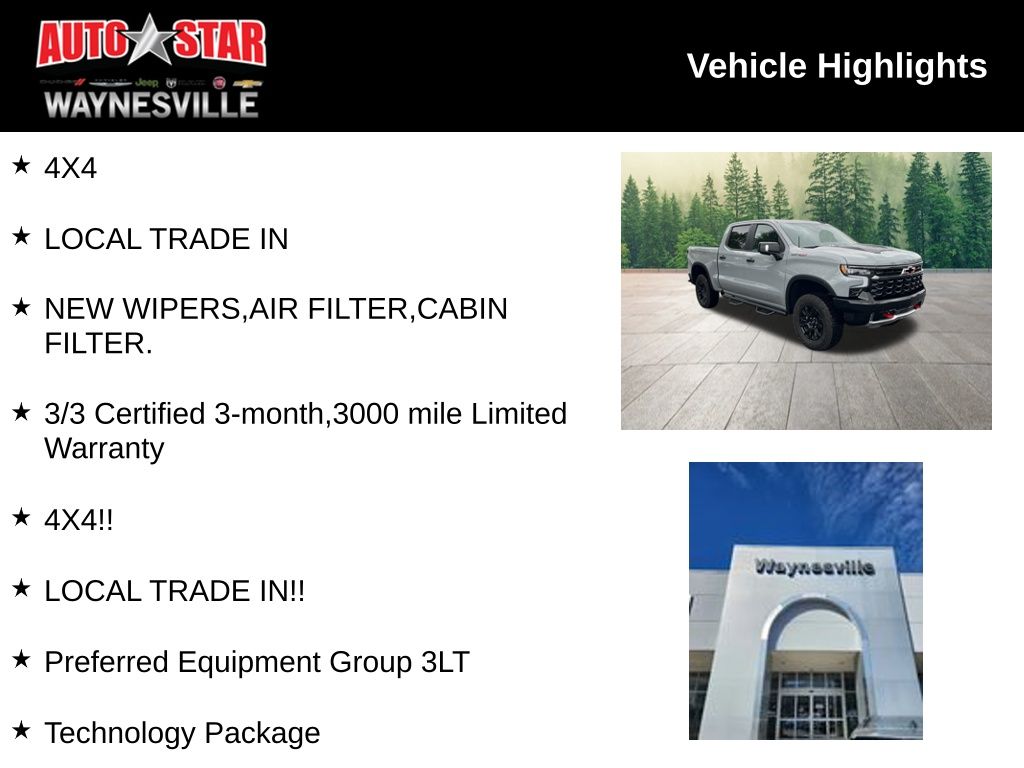 used 2025 Chevrolet Silverado 1500 car, priced at $68,500