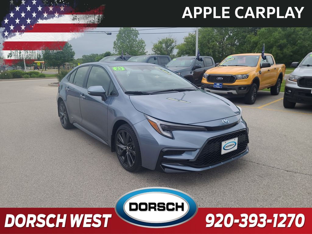 used 2023 Toyota Corolla Hybrid car, priced at $27,686