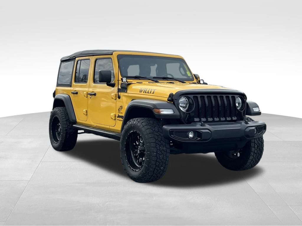 used 2020 Jeep Wrangler car, priced at $32,000