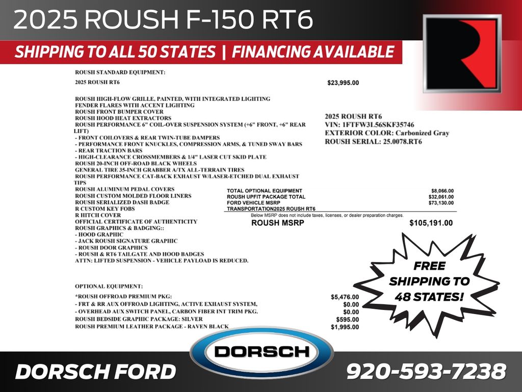 new 2025 Ford F-150 car, priced at $102,691