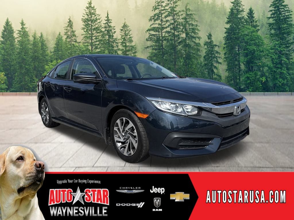 used 2018 Honda Civic car, priced at $14,300