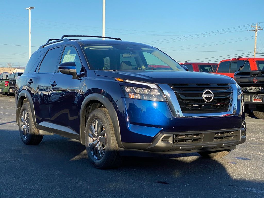 new 2025 Nissan Pathfinder car, priced at $38,396