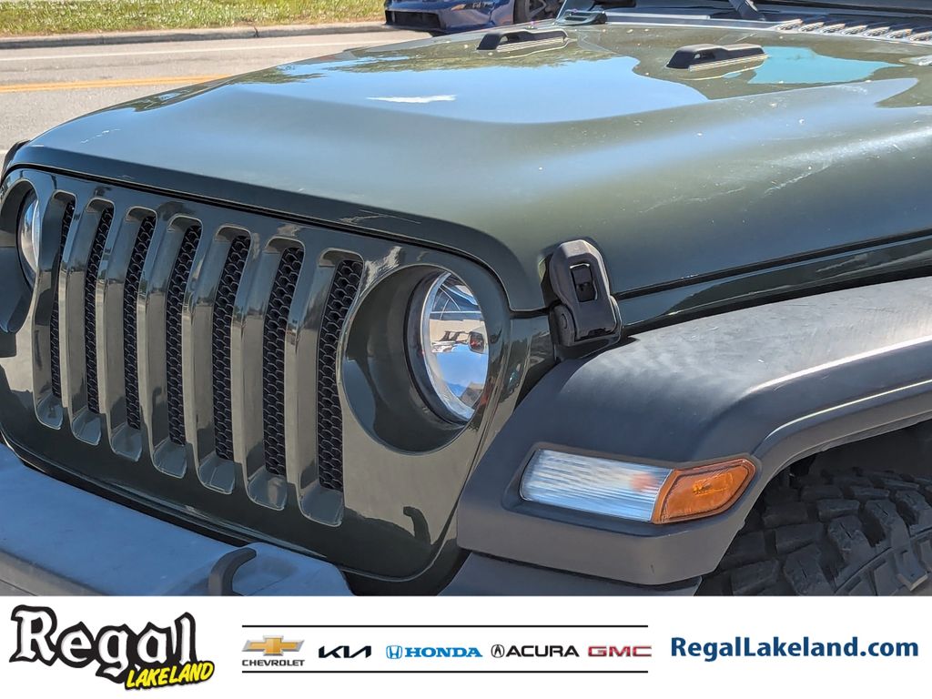 used 2021 Jeep Wrangler car, priced at $23,396