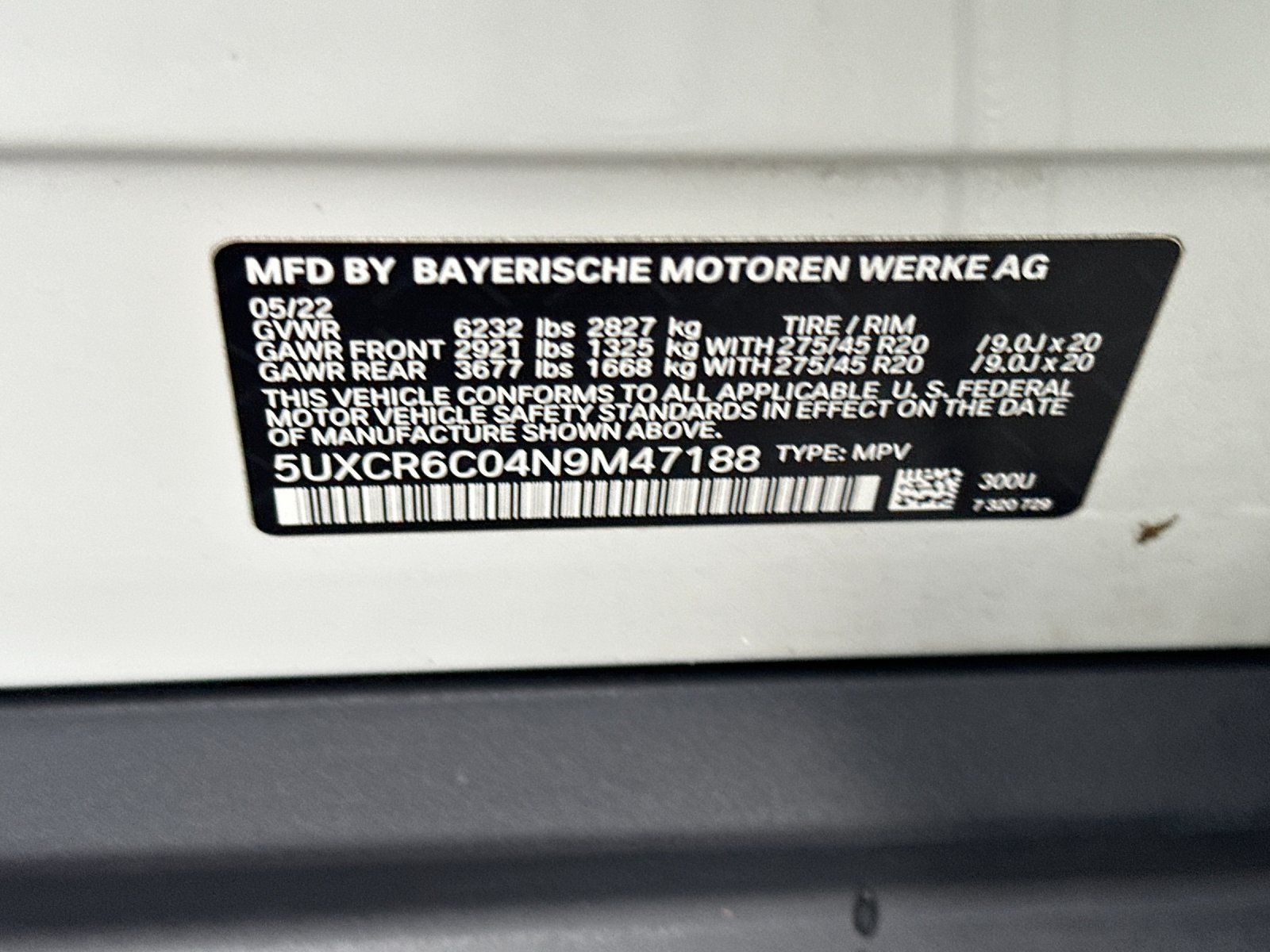 used 2022 BMW X5 car, priced at $37,998