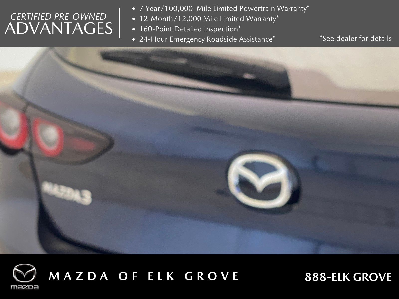 used 2025 Mazda Mazda3 car, priced at $23,995