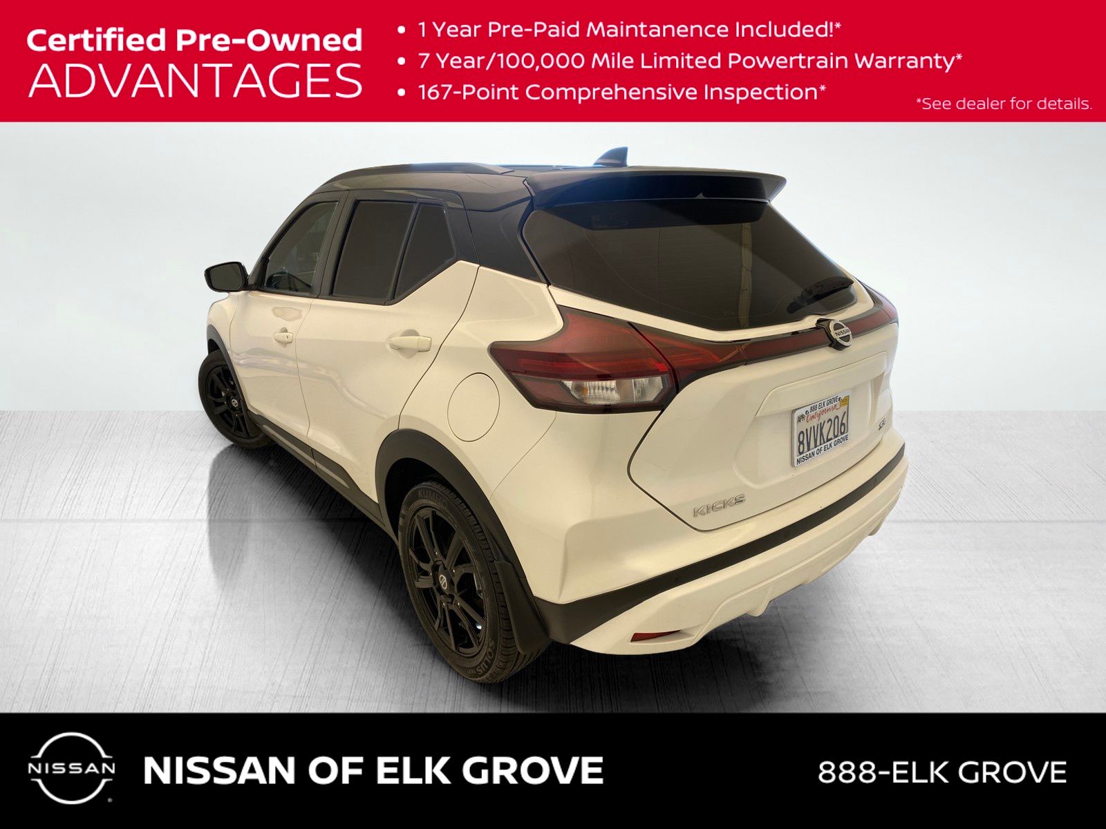 used 2021 Nissan Kicks car, priced at $16,494