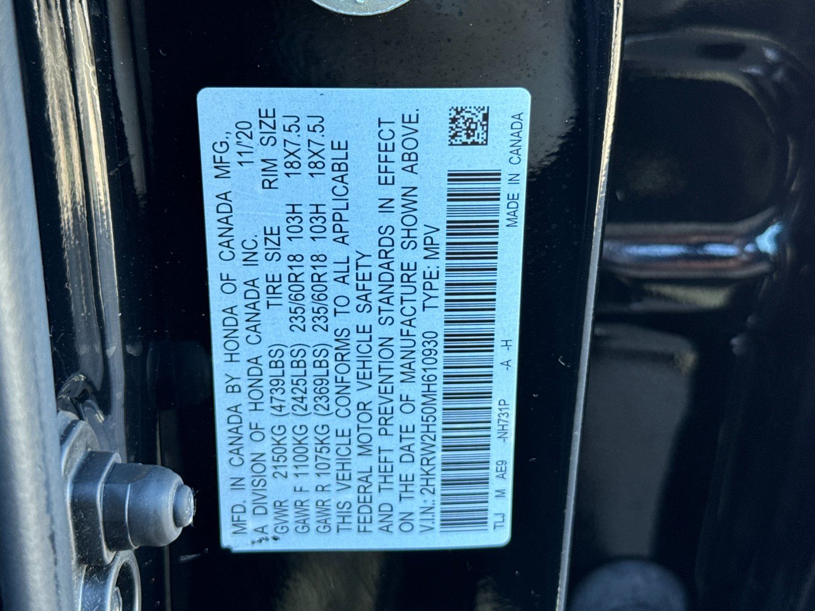 used 2021 Honda CR-V car, priced at $24,998