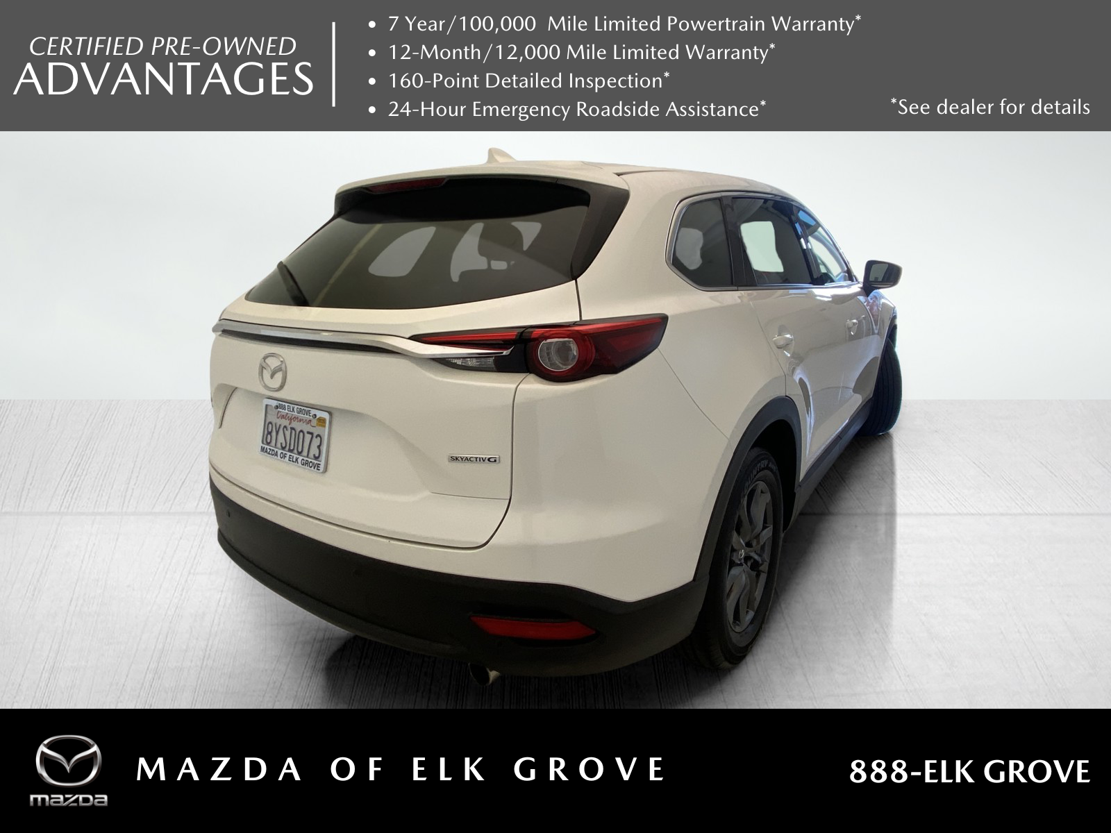 used 2021 Mazda CX-9 car, priced at $27,995