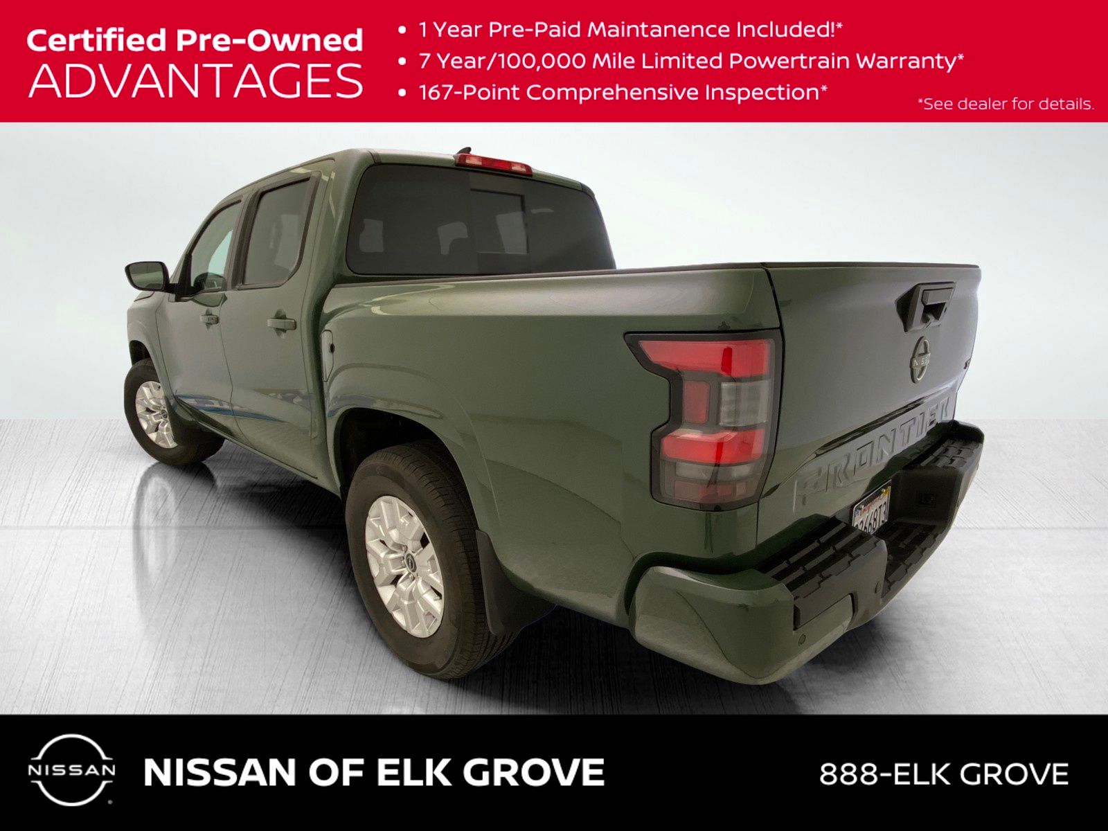 used 2023 Nissan Frontier car, priced at $31,491