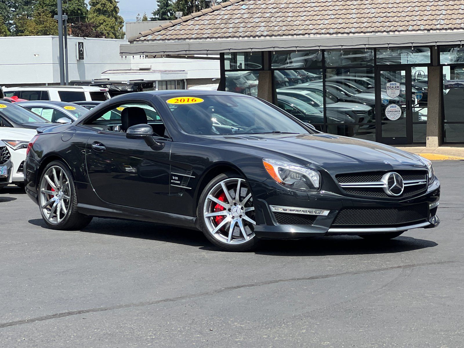 used 2016 Mercedes-Benz SL-Class car, priced at $84,998