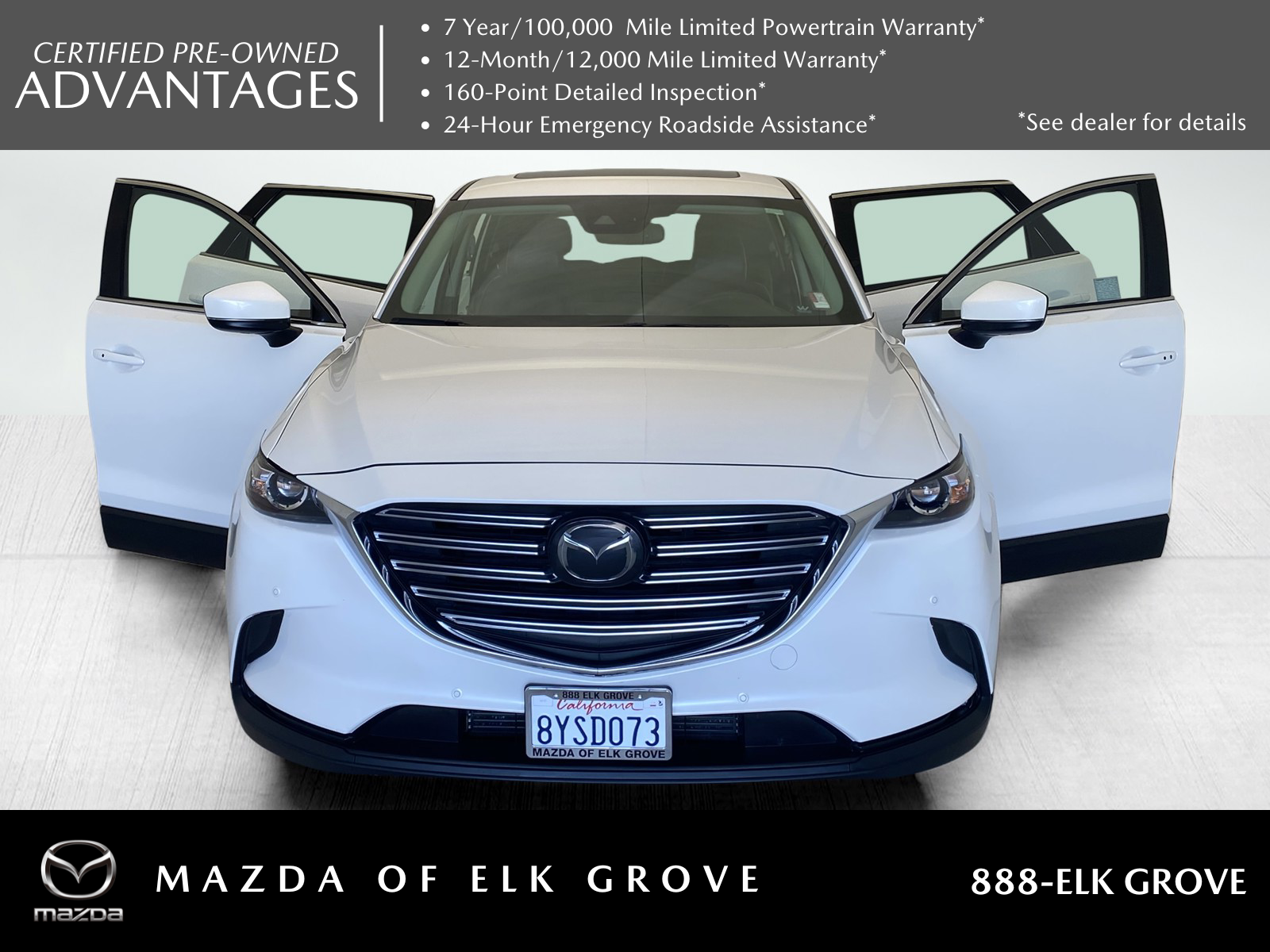 used 2021 Mazda CX-9 car, priced at $27,995