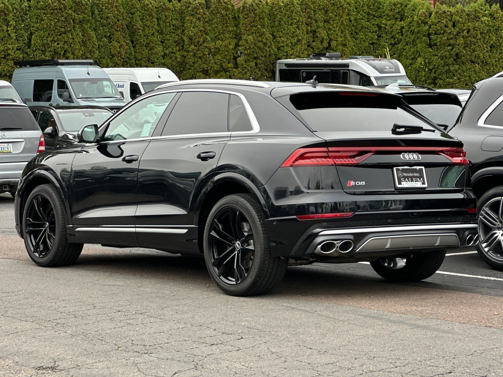 used 2021 Audi SQ8 car, priced at $58,998