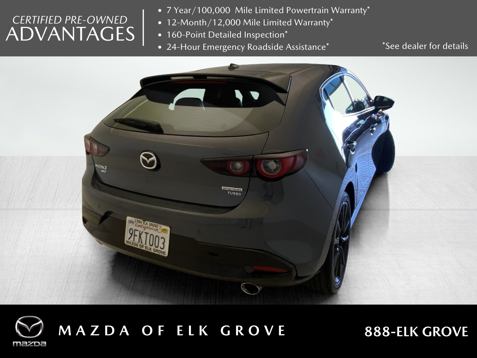 used 2023 Mazda Mazda3 car, priced at $29,236