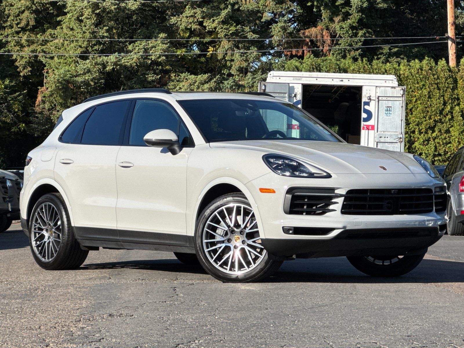 used 2021 Porsche Cayenne car, priced at $53,998
