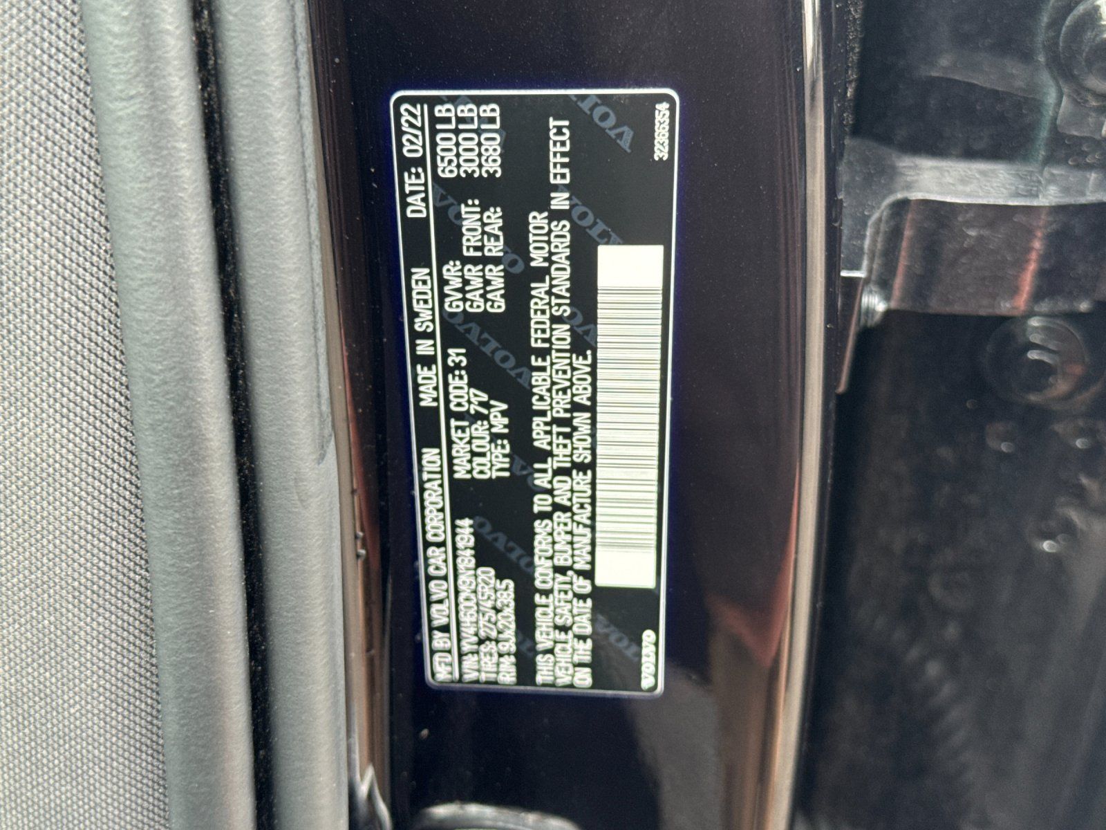 used 2022 Volvo XC90 Recharge Plug-In Hybrid car, priced at $45,998