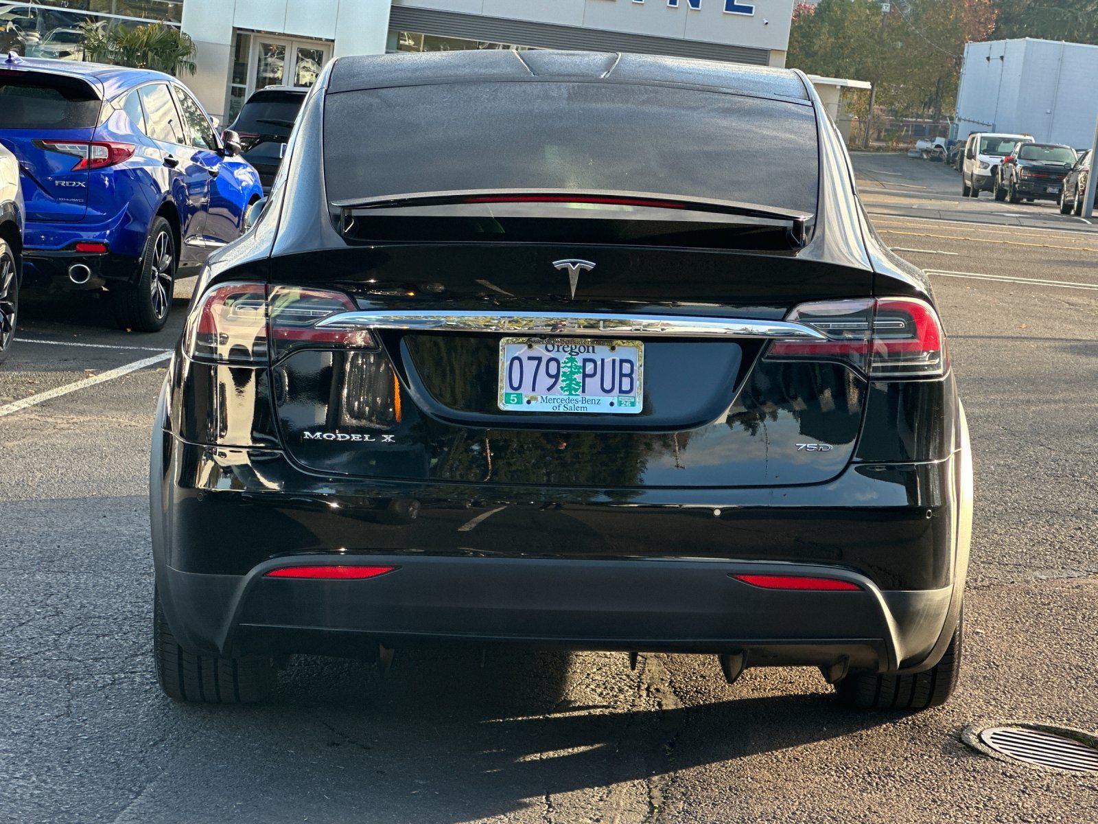 used 2018 Tesla Model X car, priced at $26,498