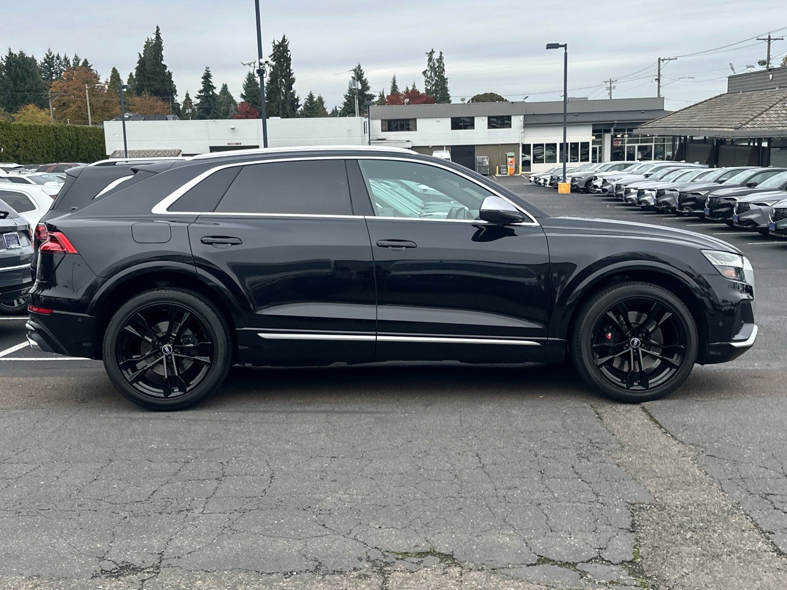 used 2021 Audi SQ8 car, priced at $58,998