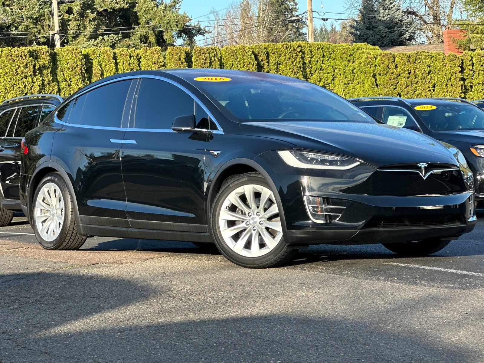 used 2018 Tesla Model X car, priced at $26,498