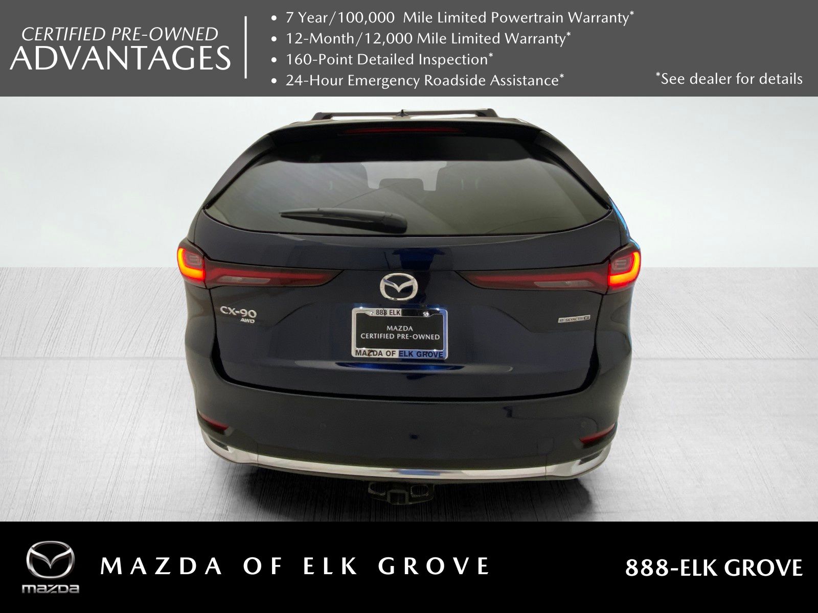 used 2024 Mazda CX-90 car, priced at $41,988